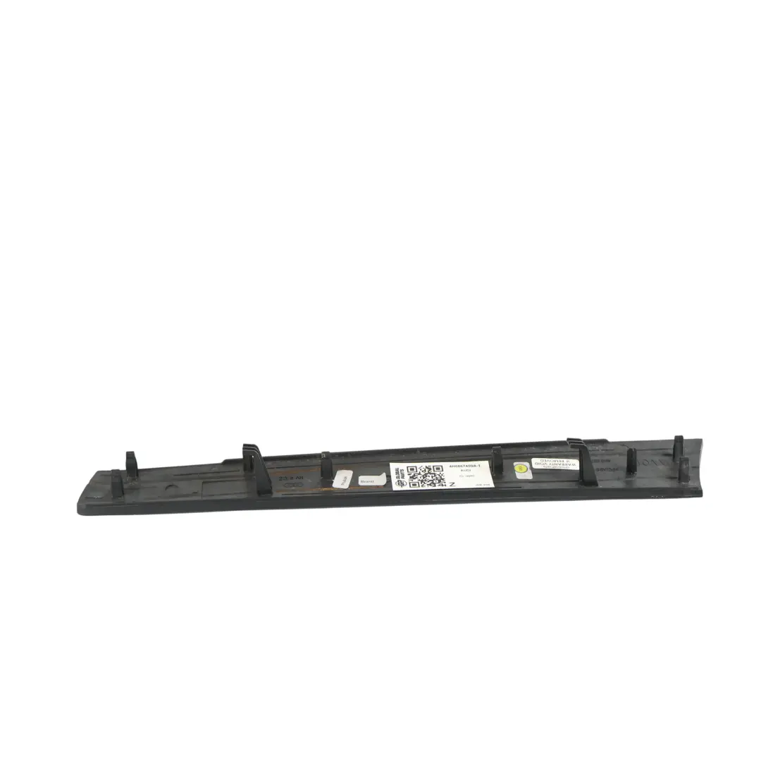 Audi A8 S8 D4 Door Card Trim Strip Cover Panel Front Left N/S Black - SKU 4H0867409A-1 - Part number 4H0867409A