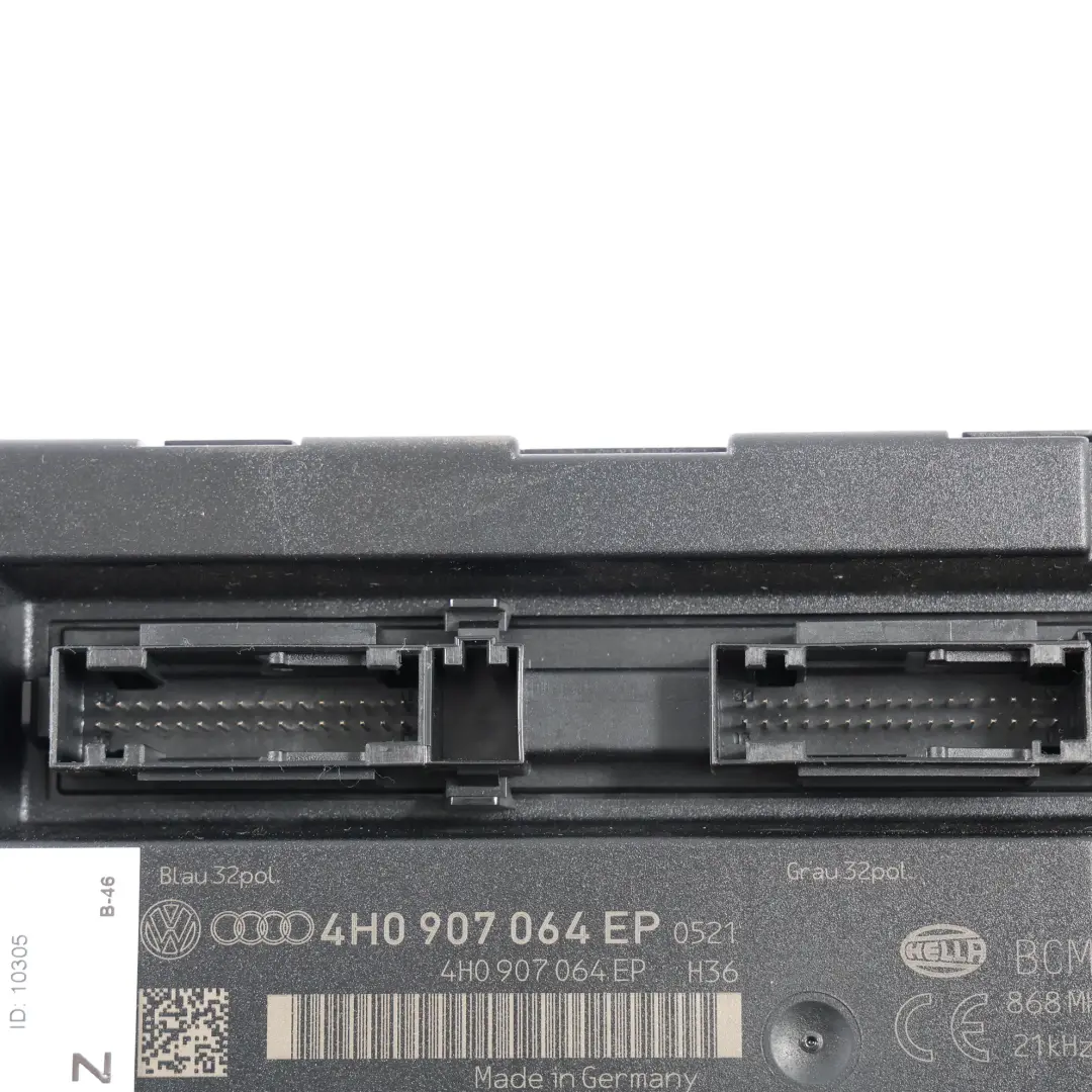 Moduł Sterownik Komfortu 3.0 TDI do Audi A6 A7 C7 o numerze 4H0907064EP Audi A6 A7 C7 Moduł Sterownik Komfortu 3.0 TDI - SKU 4H0907064EP - Numer Części 4H0907064EP