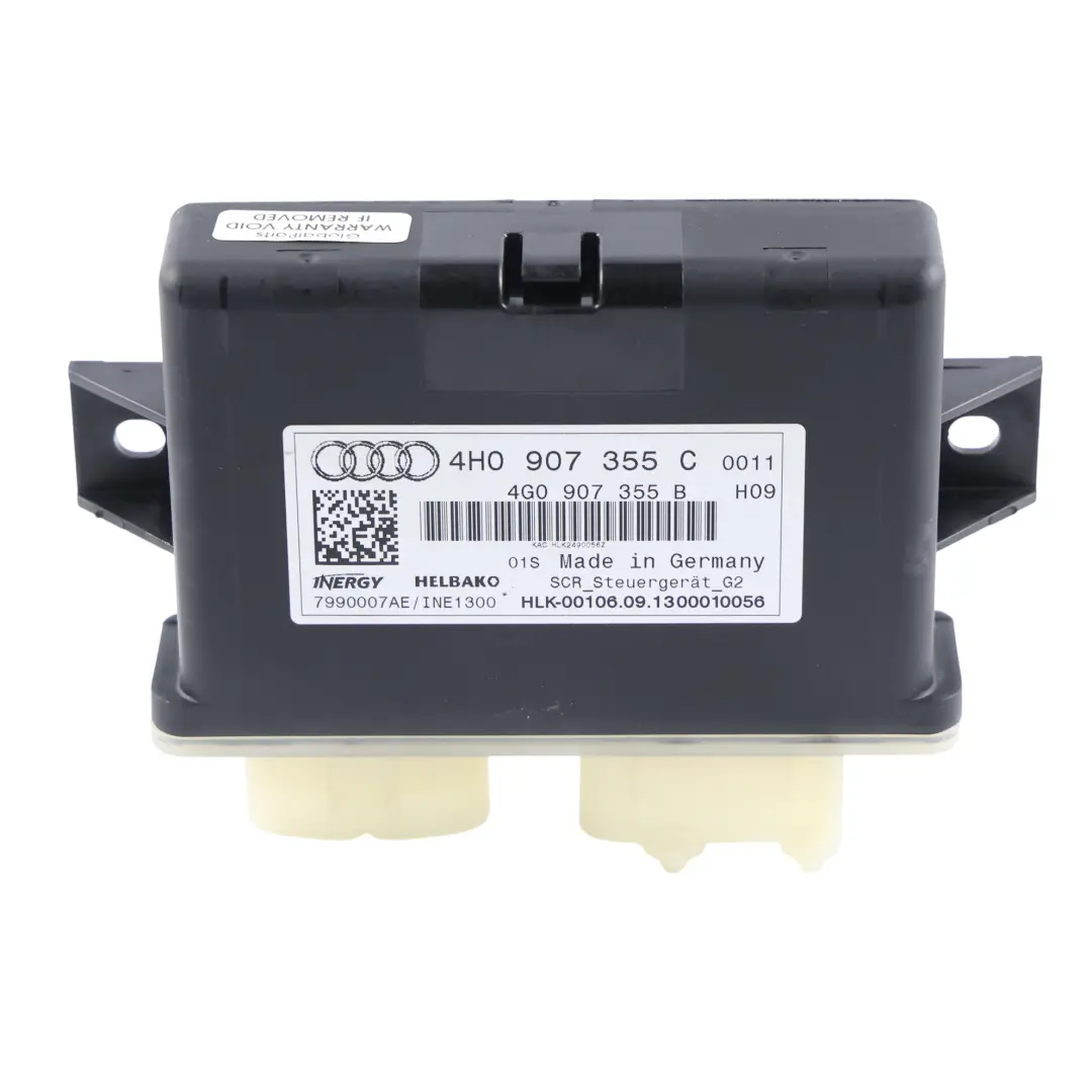 Audi A7 4G A8L 4H Sterownik Moduł AdBlue 3.0 TDI Diesel - SKU 4H0907355C - Numer Części 4H0907355C