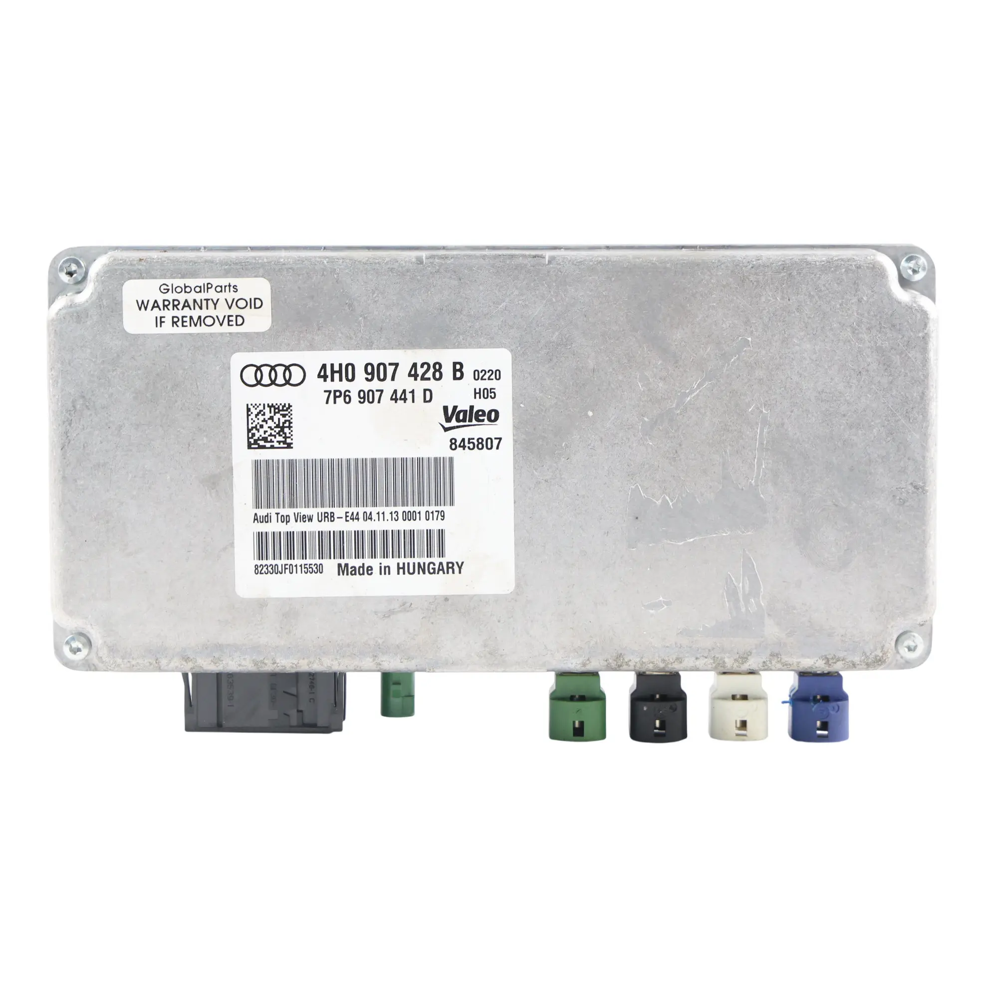 Audi A8 D4 Módulo Cámara Marcha Atrás Trasera Unidad Control ECU 4H0907428B