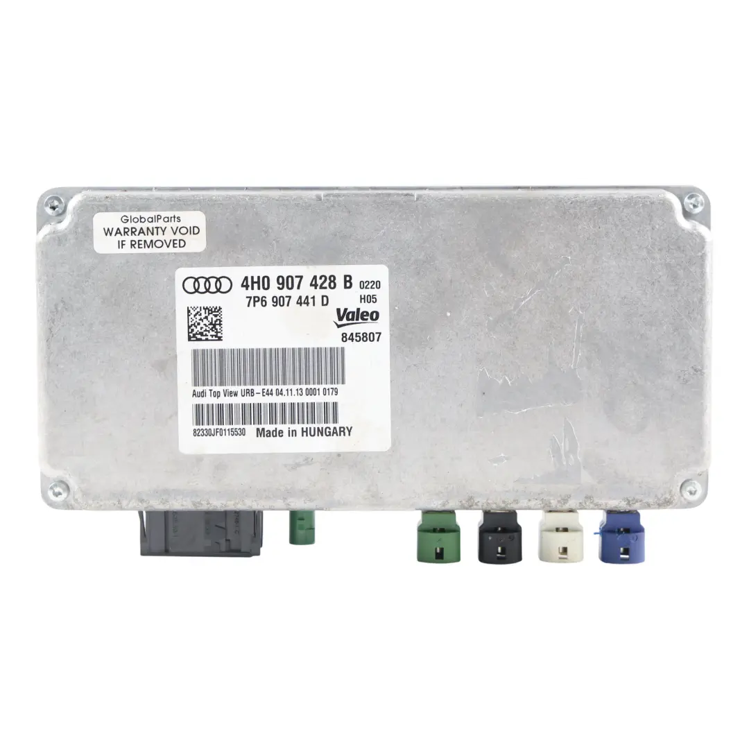 Rückfahrkamera Modul Steuergerät ECU für Audi A8 D4 mit Teilenummer 4H0907428B Audi A8 D4 Rückfahrkamera Modul Steuergerät ECU - SKU 4H0907428B - Teilenummer 4H0907428B