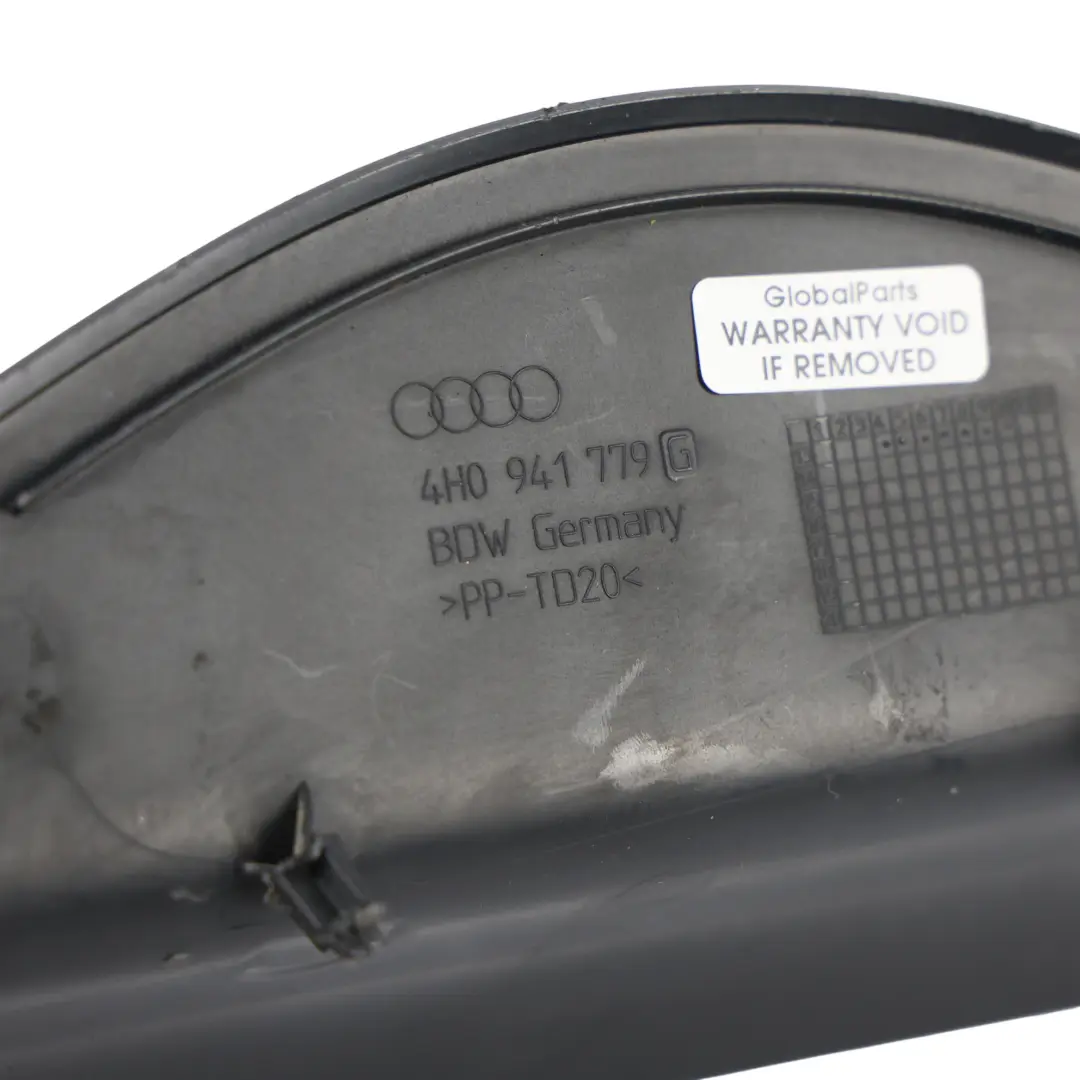 Audi A8 D4 Luz Trasera Cubierta Panel Embellecedor Izquierdo - SKU 4H0941779G - Número de pieza 4H0941779G