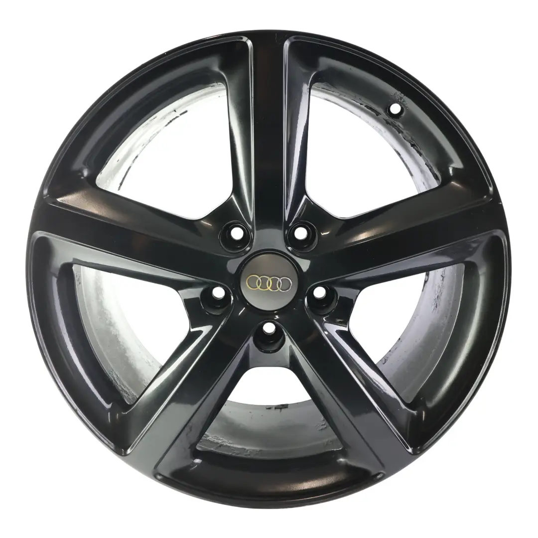 Alloy Wheel Rim 20" 9J ET:60 Black Star Spoke to Audi Q7 4L with Part number 4L0601025H Audi Q7 4L Alloy Wheel Rim 20" 9J ET:60 Black Star Spoke - SKU 4L0601025H-11 - Part number 4L0601025H