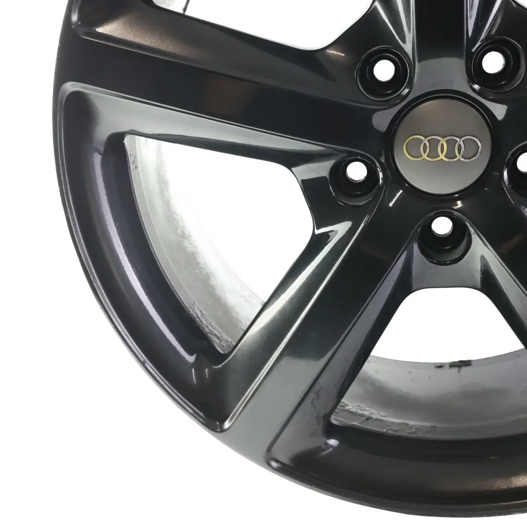 Alloy Wheel Rim 20" 9J ET:60 Black Star Spoke to Audi Q7 4L with Part number 4L0601025H Audi Q7 4L Alloy Wheel Rim 20" 9J ET:60 Black Star Spoke - SKU 4L0601025H-11 - Part number 4L0601025H