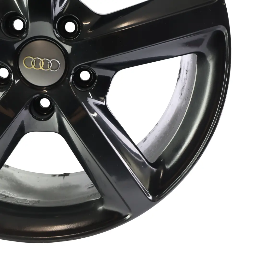 Alloy Wheel Rim 20" 9J ET:60 Black Star Spoke to Audi Q7 4L with Part number 4L0601025H Audi Q7 4L Alloy Wheel Rim 20" 9J ET:60 Black Star Spoke - SKU 4L0601025H-11 - Part number 4L0601025H