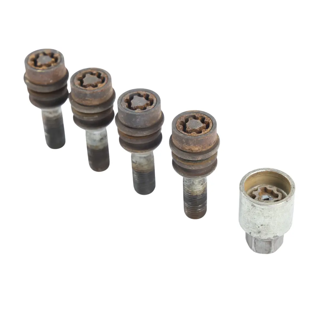 Audi Q7 4L Kit Écrous Boulons Montage Roue Anti-Vol - SKU 4L0698139B-1 - Numéro de pièce 4L0698139B