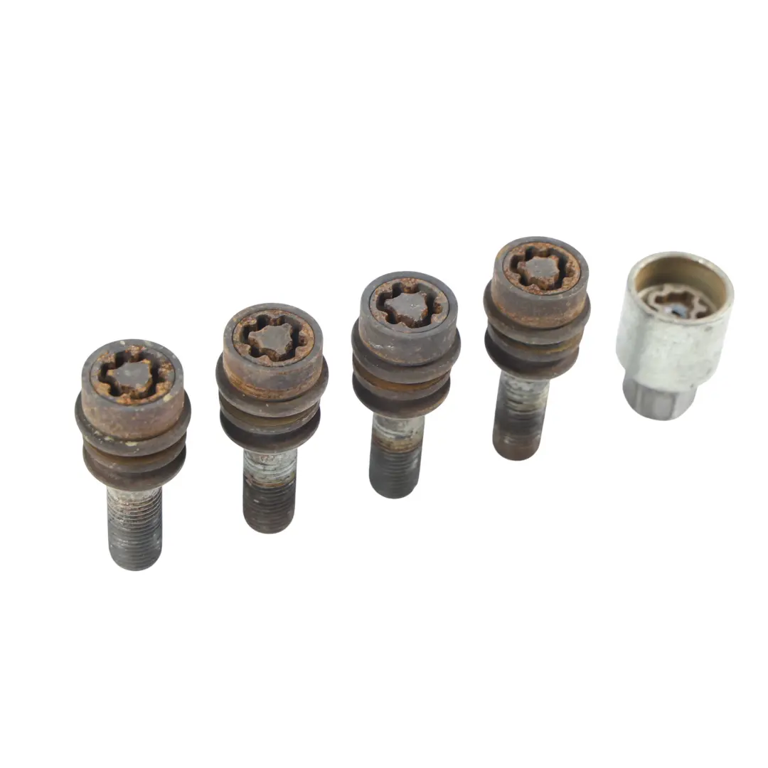 Radmontage Schraube Mutter Bolzen Anti Diebstahl Set für Audi Q7 4L mit Teilenummer 4L0698139B Audi Q7 4L Radmontage Schraube Mutter Bolzen Anti Diebstahl Set - SKU 4L0698139B-1 - Teilenummer 4L0698139B
