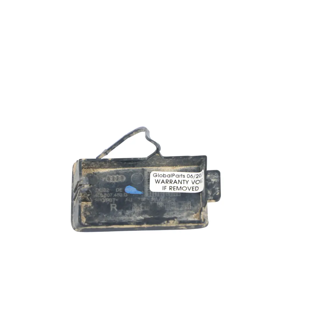 Tapa Gancho Remolque Paragolpes Trasero Derecho Azul Mugello Z5E para Audi Q7 4L con número de pieza 4L0807450G Audi Q7 4L Tapa Gancho Remolque Paragolpes Trasero Derecho Azul Mugello Z5E - SKU 4L0807450G-MUB - Número de pieza 4L0807450G