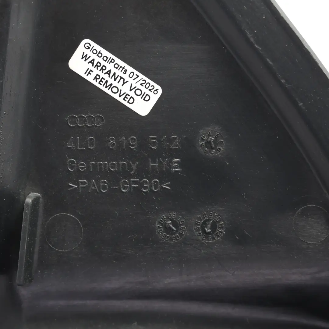 Windscreen Windshield Scuttle Water Box Panel Right O/S to Audi Q7 4L with Part number 4L0819512D Audi Q7 4L Windscreen Windshield Scuttle Water Box Panel Right O/S - SKU 4L0819512D - Part number 4L0819512D