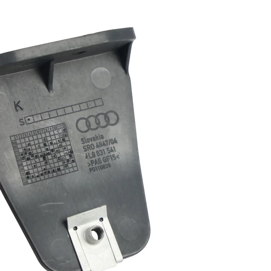 Soporte Fijación Tarjeta Puerta Delantera Derecha para Audi Q7 4L con número de pieza 4L0831541 Audi Q7 4L Soporte Fijación Tarjeta Puerta Delantera Derecha - SKU 4L0831541 - Número de pieza 4L0831541