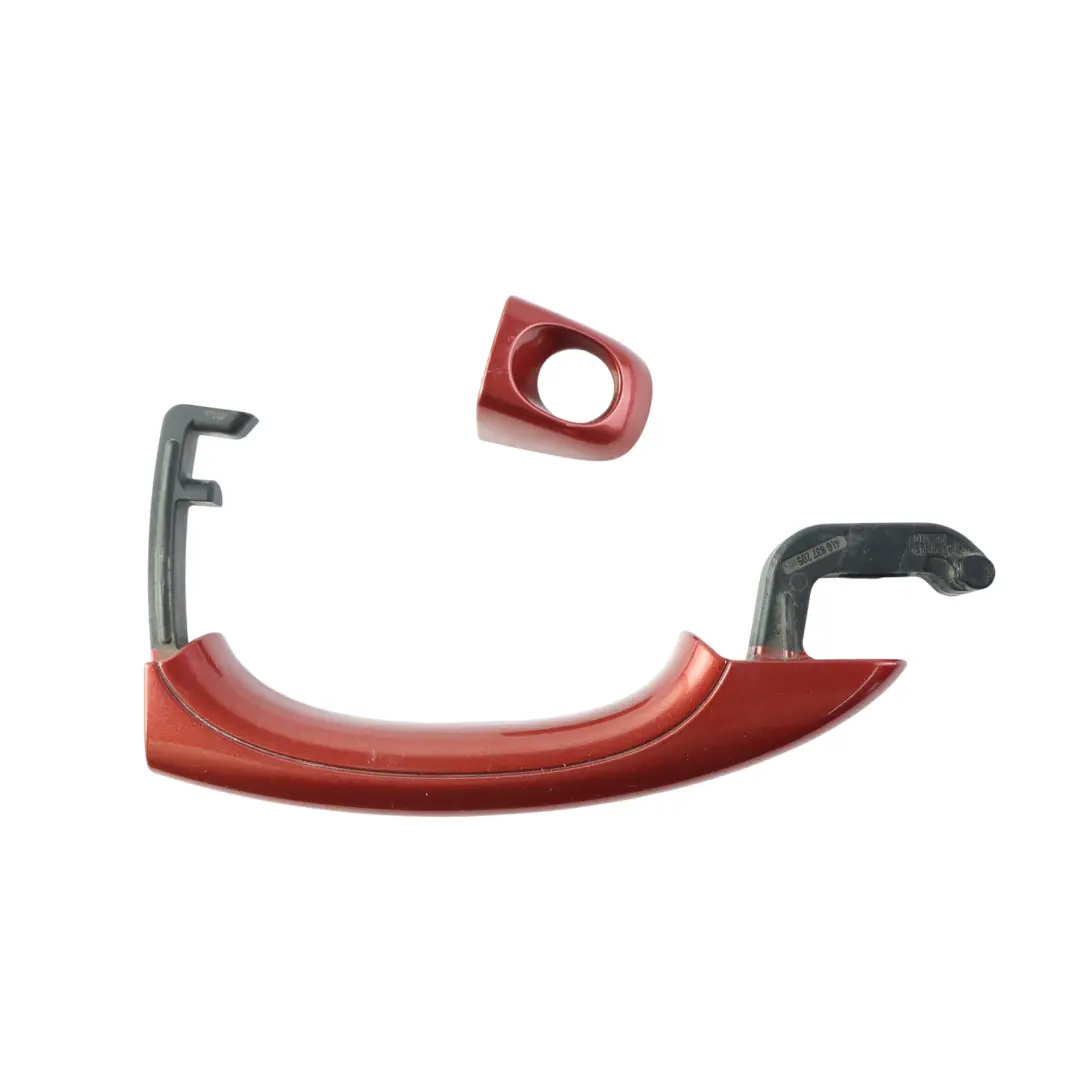 Audi Q7 4L Front Door Grab Handle Driver's Side Garnet Red Pearl Effect - Z3F - SKU 4L0837205-1-GAR - Part number 4L0837205