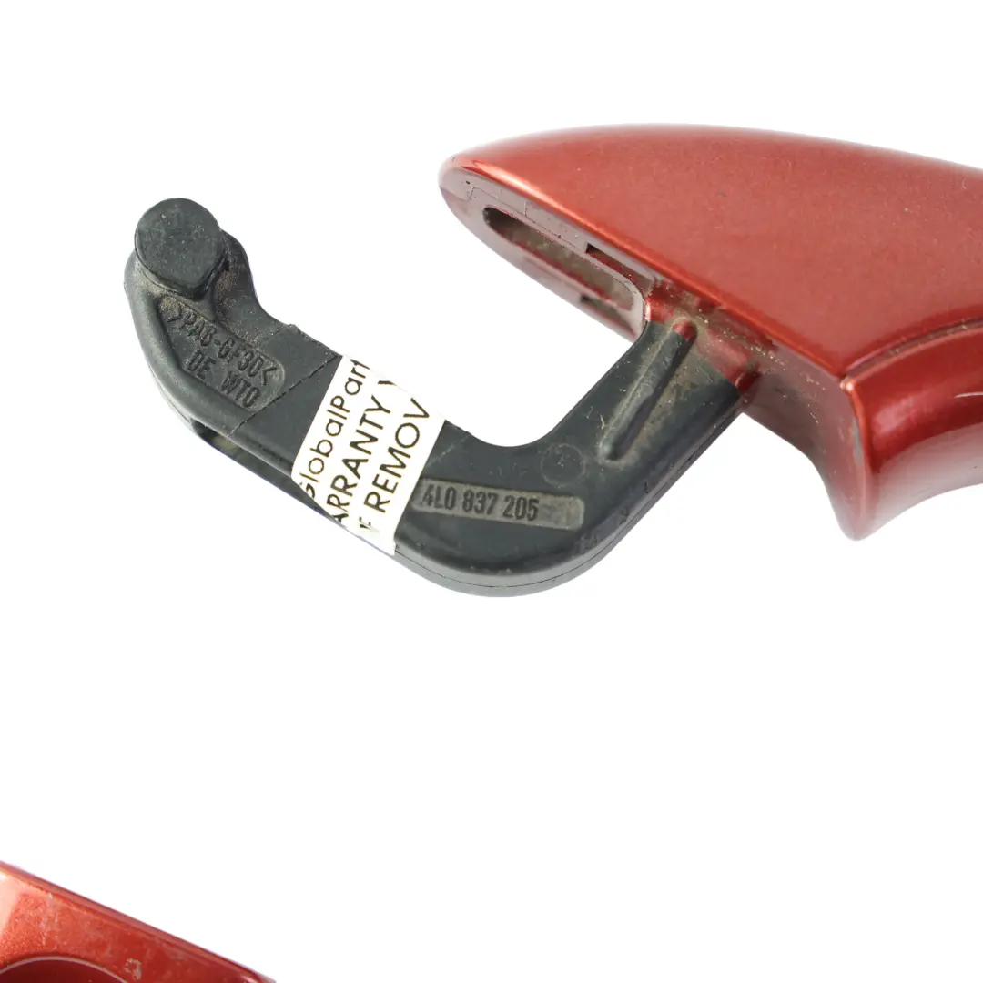 Audi Q7 4L Front Door Grab Handle Driver's Side Garnet Red Pearl Effect - Z3F - SKU 4L0837205-1-GAR - Part number 4L0837205
