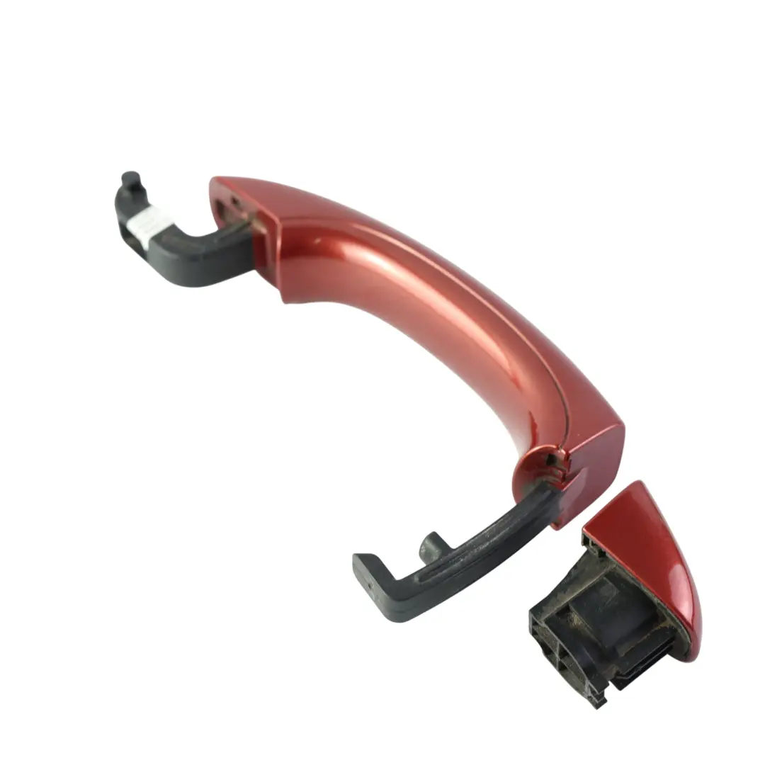 Audi Q7 4L Front Door Grab Handle Passenger Side Garnet Red Pearl Effect - Z3F - SKU 4L0837205-GAR - Part number 4L0837205