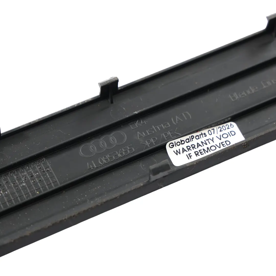 Audi Q7 4L Türschweller Einsatz Abdeckung Vorne Links Soul Schwarz - SKU 4L0853655 - Teilenummer 4L0853655