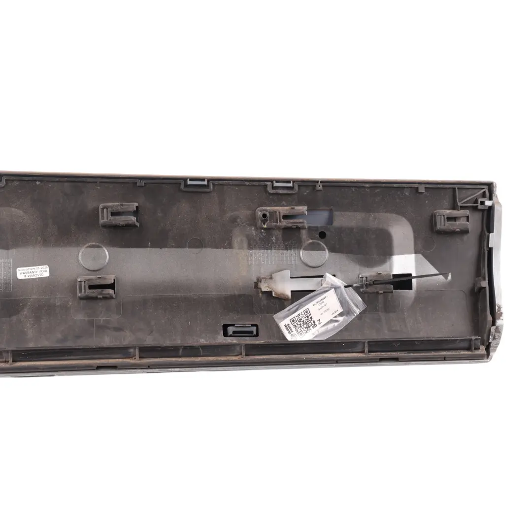 Door Sill Cover Moulding Strip Rear Left N/S Condor Grey Metallic-Y7E to Audi Q7 4L with Part number 4L0853969F Audi Q7 4L Door Sill Cover Moulding Strip Rear Left N/S Condor Grey Metallic-Y7E - SKU 4L0853969F-CGR - Part number 4L0853969F