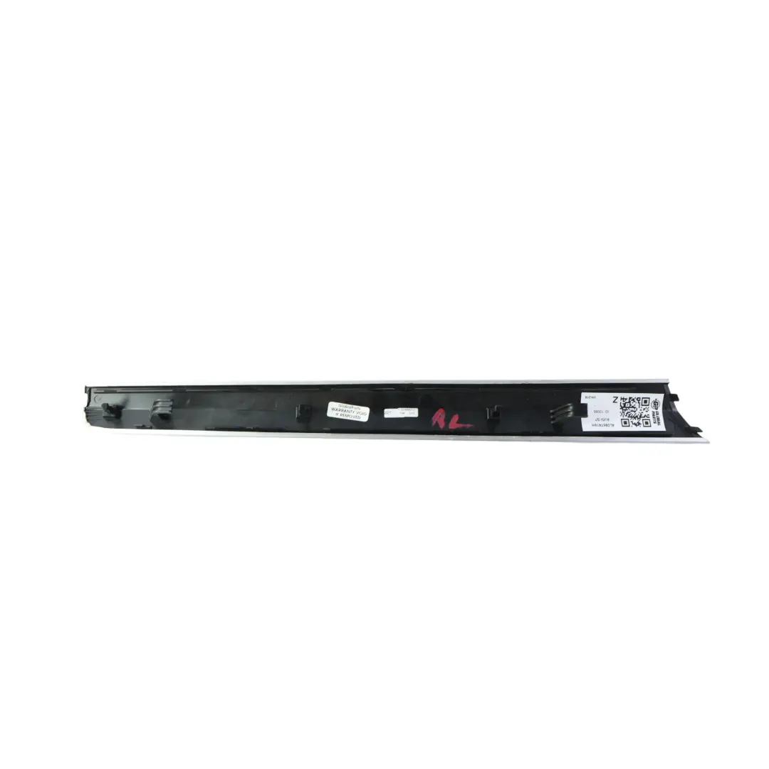 Baguette Garniture Porte Arrière Gauche Aluminium Brossé pour Audi Q7 4L à propos du numéro de pièce 4L0867419H Audi Q7 4L Baguette Garniture Porte Arrière Gauche Aluminium Brossé - SKU 4L0867419H - Numéro de pièce 4L0867419H