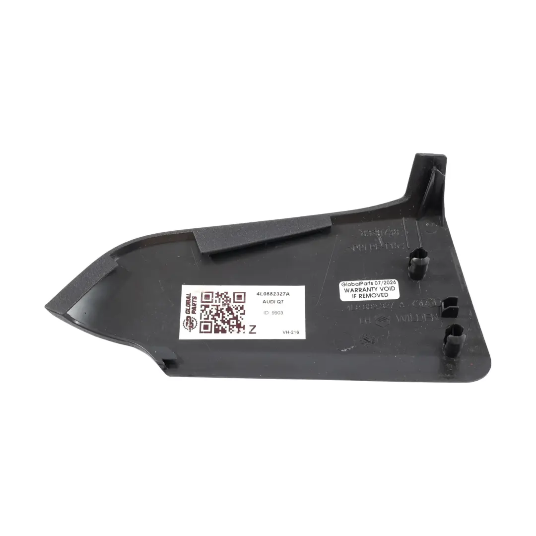 Sitzabdeckung Blende Rahmen Vorne Links Seele Schwarz für Audi Q7 4L mit Teilenummer 4L0882327A Audi Q7 4L Sitzabdeckung Blende Rahmen Vorne Links Seele Schwarz - SKU 4L0882327A - Teilenummer 4L0882327A