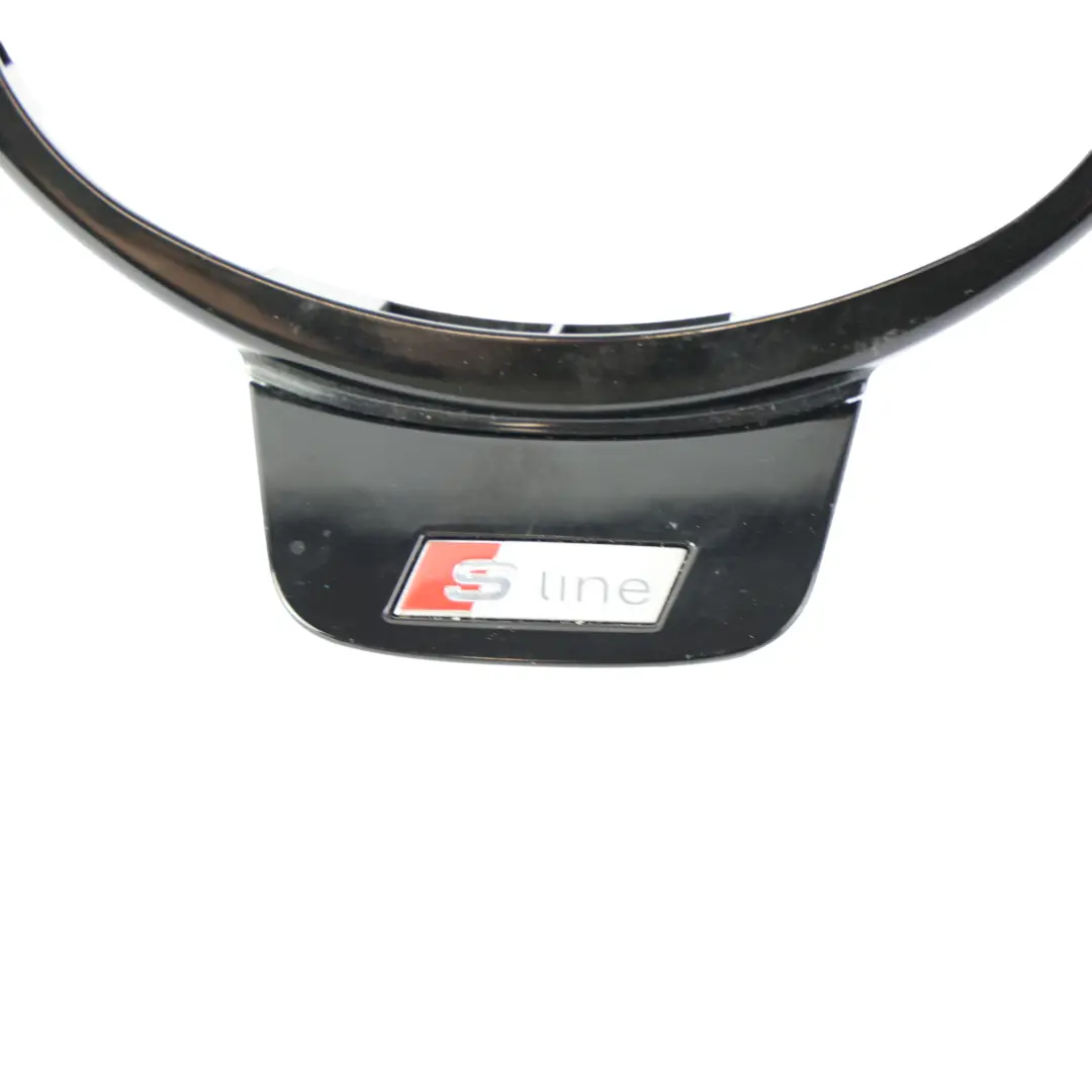 Steering Wheel Switch Surround Trim Panel Ring to Audi A5 8T S-Line with Part number 4L0951523E Audi A5 8T S-Line Steering Wheel Switch Surround Trim Panel Ring - SKU 4L0951523E-3 - Part number 4L0951523E