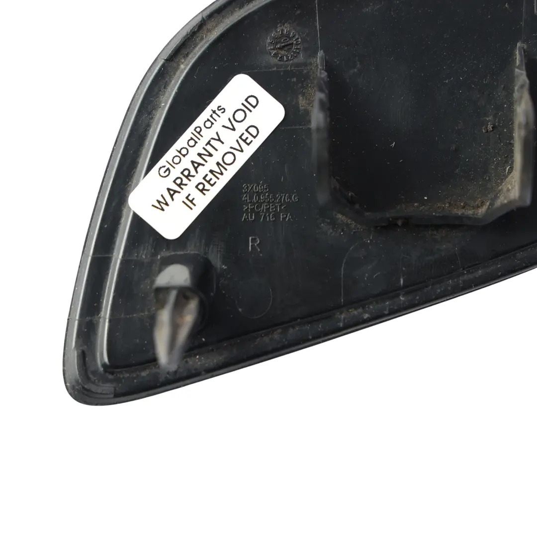 Audi Q7 4L Headlight Washer Jet Cover Cap Right O/S Garnet Red Pearl Effect Z3F - SKU 4L0955276G-GAR - Part number 4L0955276G