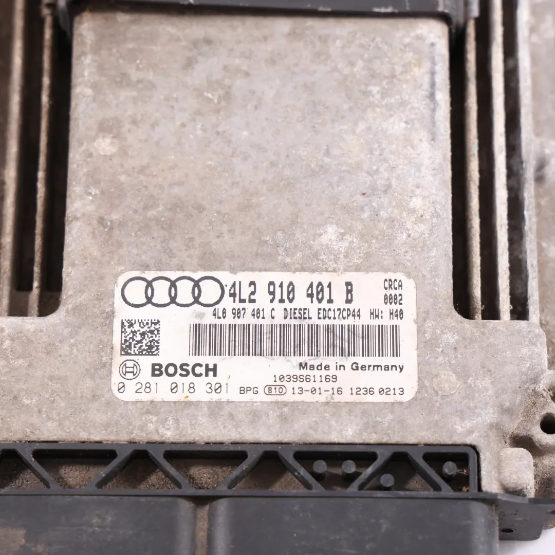 Calculateur Moteur 239 HP 3.0 TDI CASA Automatique pour Audi Q7 4L à propos du numéro de pièce 4L2910401B Audi Q7 4L Calculateur Moteur 239 HP 3.0 TDI CASA Automatique - SKU 4L2910401B - Numéro de pièce 4L2910401B