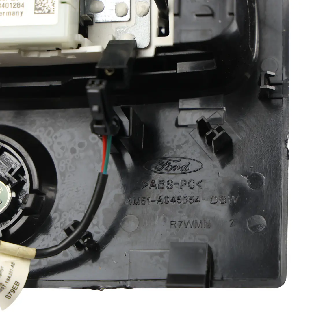 Ford Fiesta MK7 Luz Interior Delantera Techo Panel Interruptor - SKU 4M51-A045B54-DBW2 - Número de pieza 4M51-A045B54-DBW2