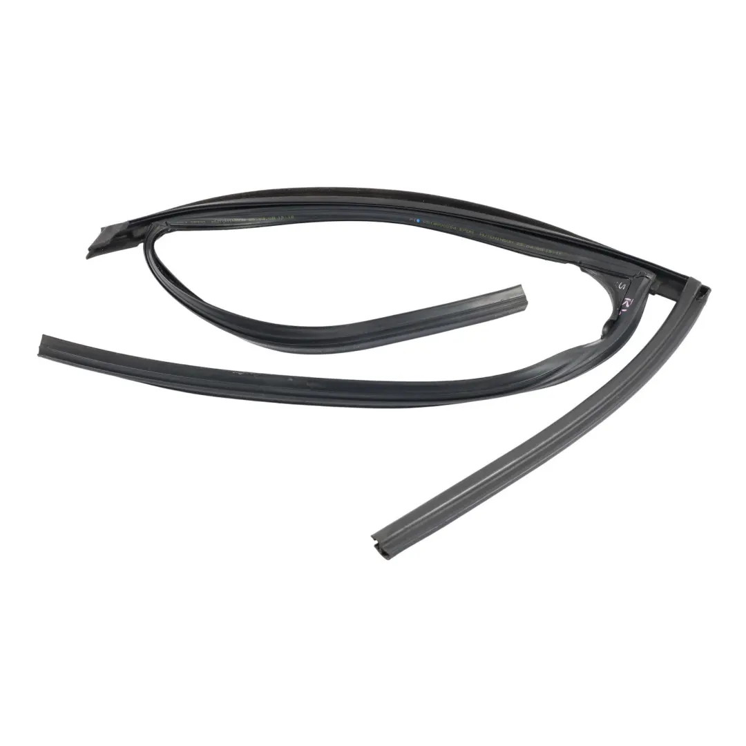 Ford Focus Titanium Rear Door Window Seal Rubber Gasktet Left N/S - SKU 4M51-A25825-A - Part number 4M51-A25825-A