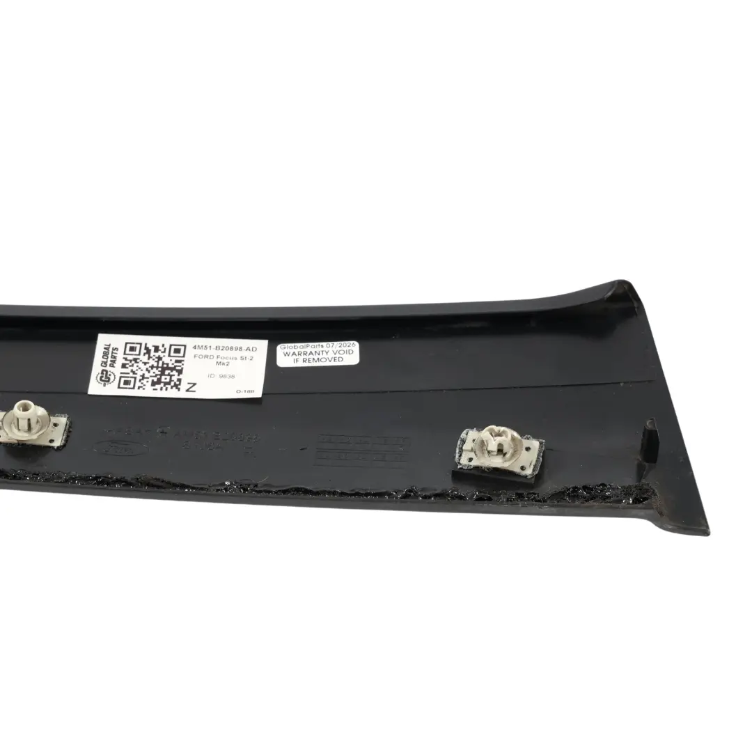 Ford Focus St-2 Mk2 Außen Säule Zierleiste Rechts - SKU 4M51-B20898-AD - Teilenummer 4M51-B20898-AD