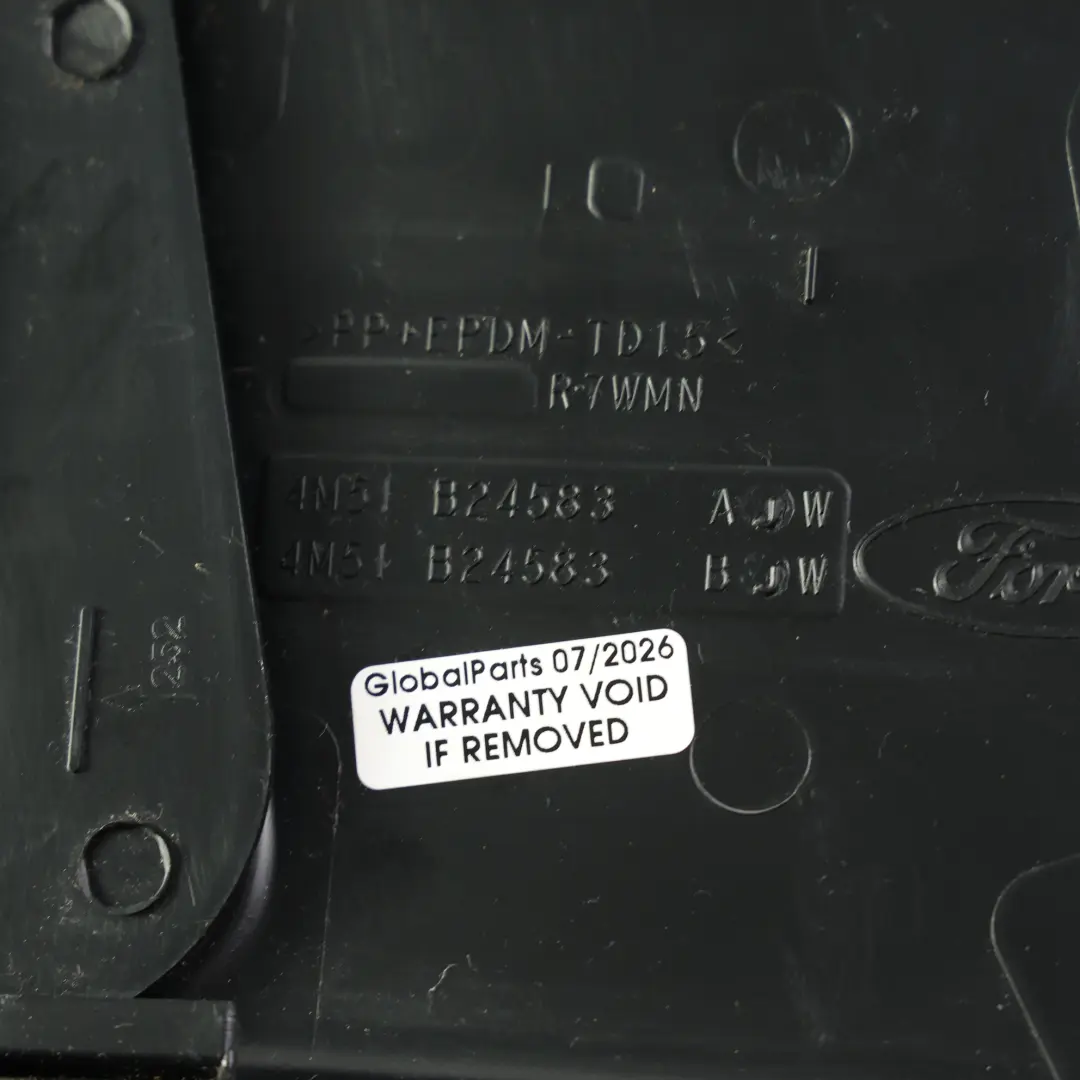 Ford Focus St-2 Mk2 Panel Moldura Pilar B Izquierdo Negro - SKU 4M51-B24583-BJ - Número de pieza 4M51-B24583-BJ
