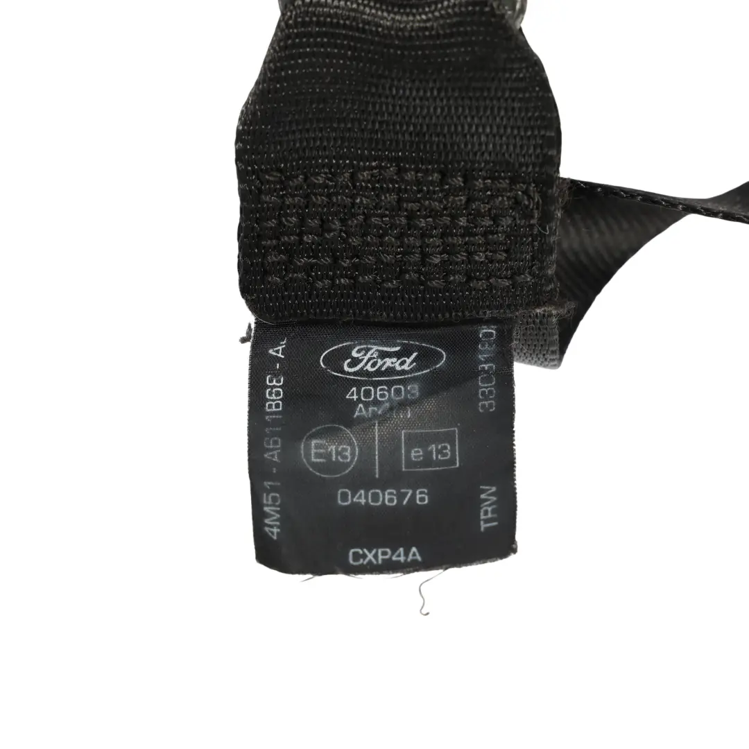 Ford Focus ST-2 MK2 Sicherheitsgurt Hinten Links Rechts - SKU 4M51-B611B68-AJ - Teilenummer 4M51-B611B68-AJ