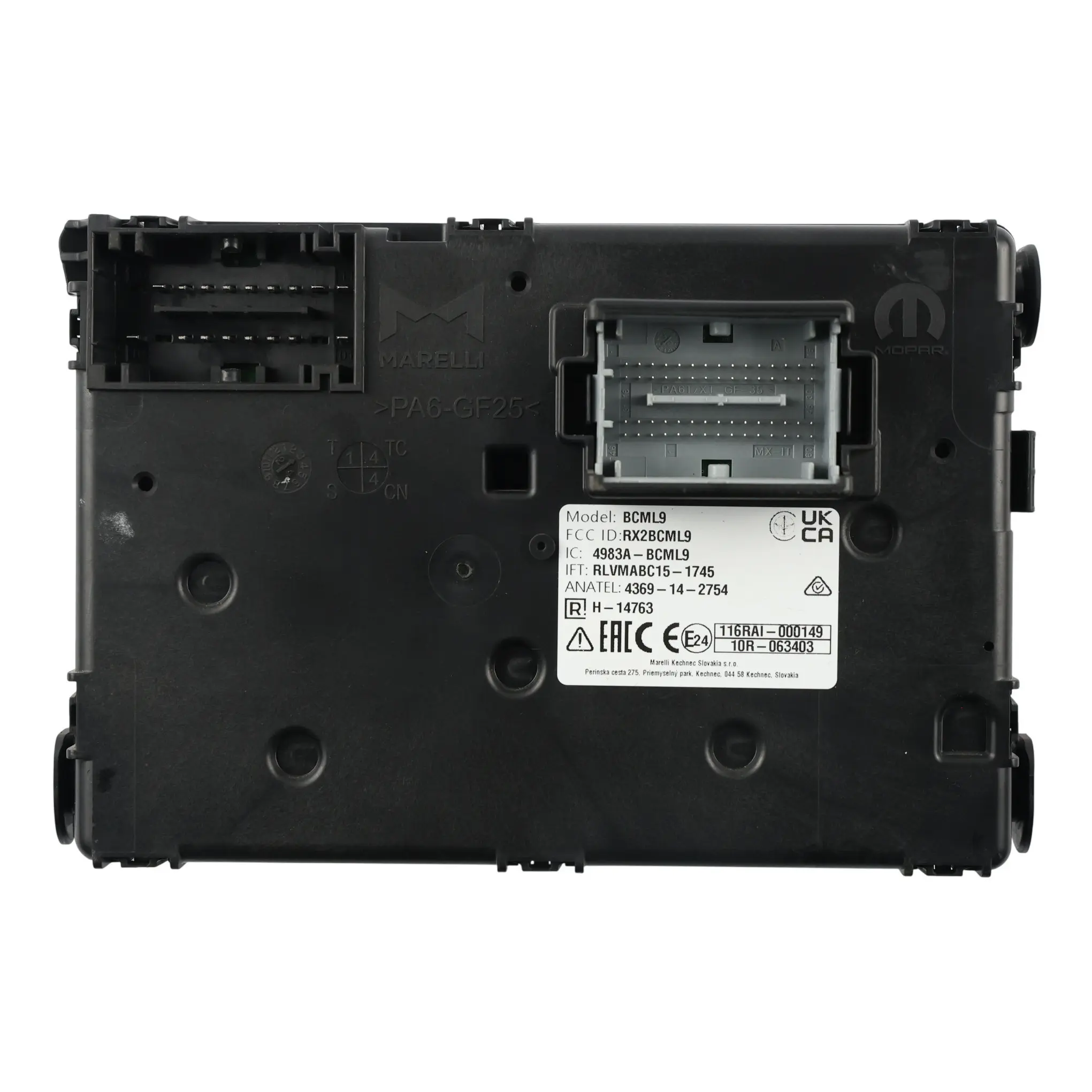 Opel Movano C BCM Module Contrôle Carrosserie Boîtier Fusibles 503446570201