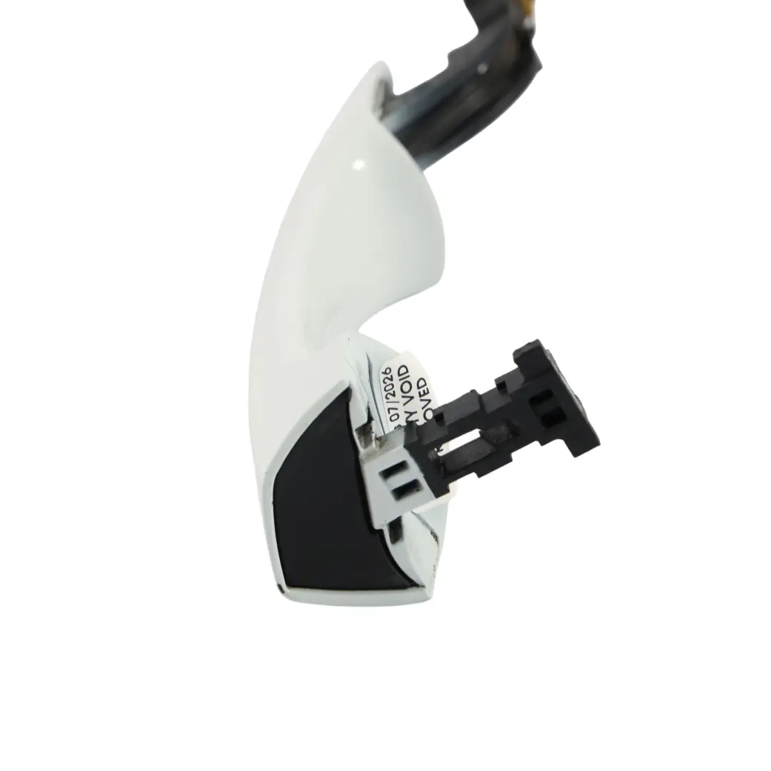 VW Volkswagen Tiguan 5N Front Outer Handle Right O/S Pure White C9A - SKU 510837206L-PWH - Part number 510837206L