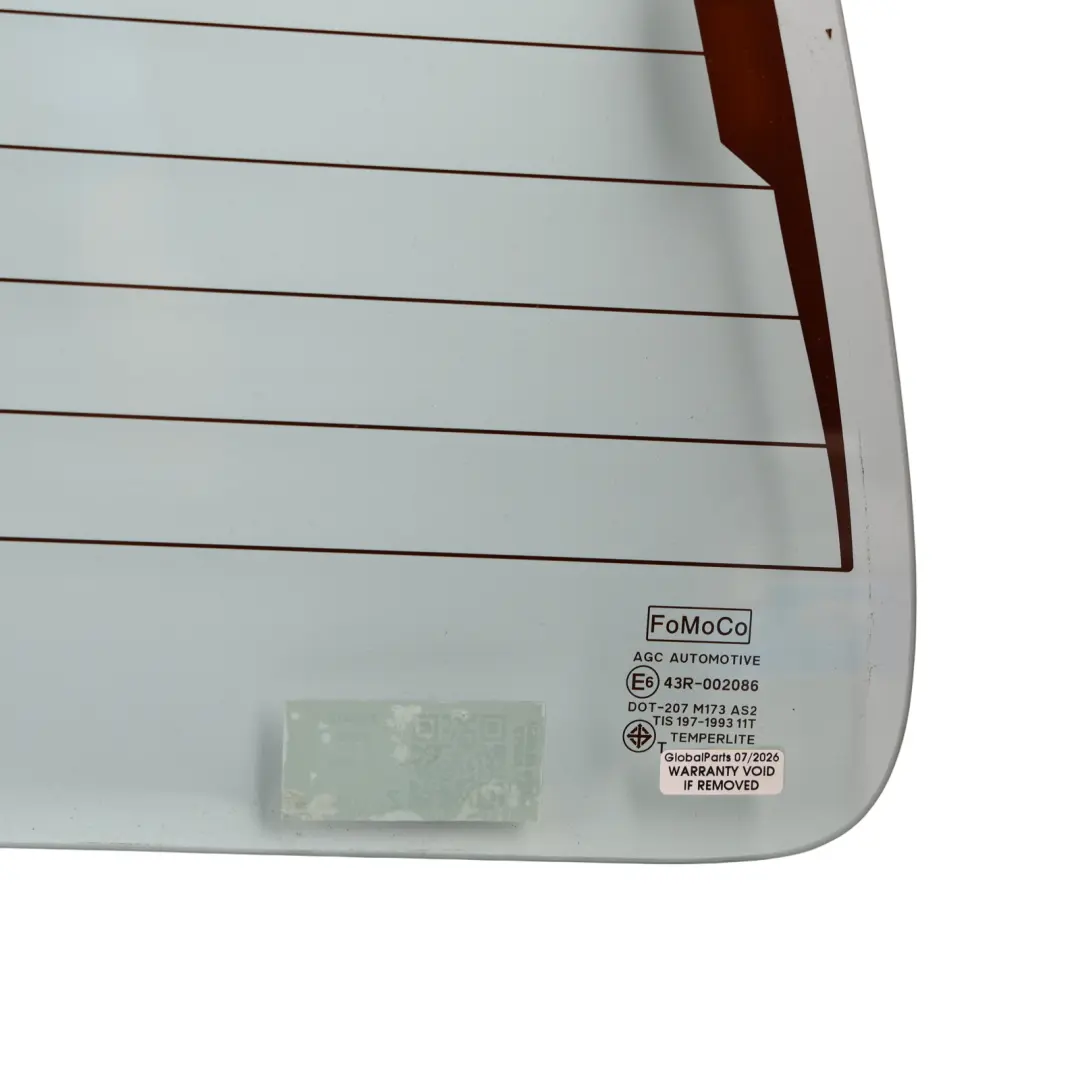 Ford Ranger Mk4 Rear Centre Window Glass Glazing AS2 XM34-P42006-AE - SKU 5130472 - Part number 5130472