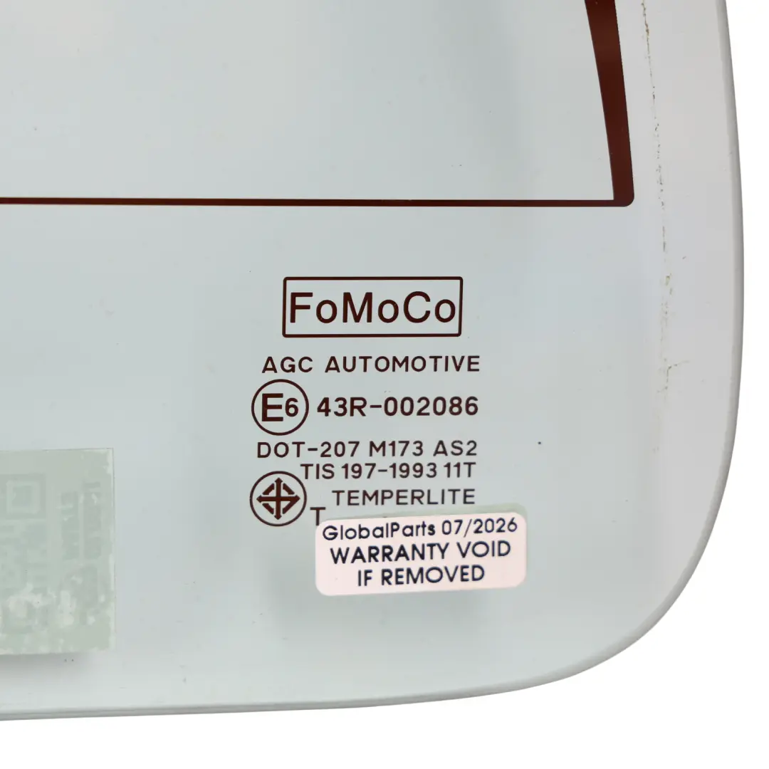 Mk4 Rear Centre Window Glass Glazing AS2 XM34-P42006-AE to Ford Ranger with Part number 5130472 Ford Ranger Mk4 Rear Centre Window Glass Glazing AS2 XM34-P42006-AE - SKU 5130472 - Part number 5130472