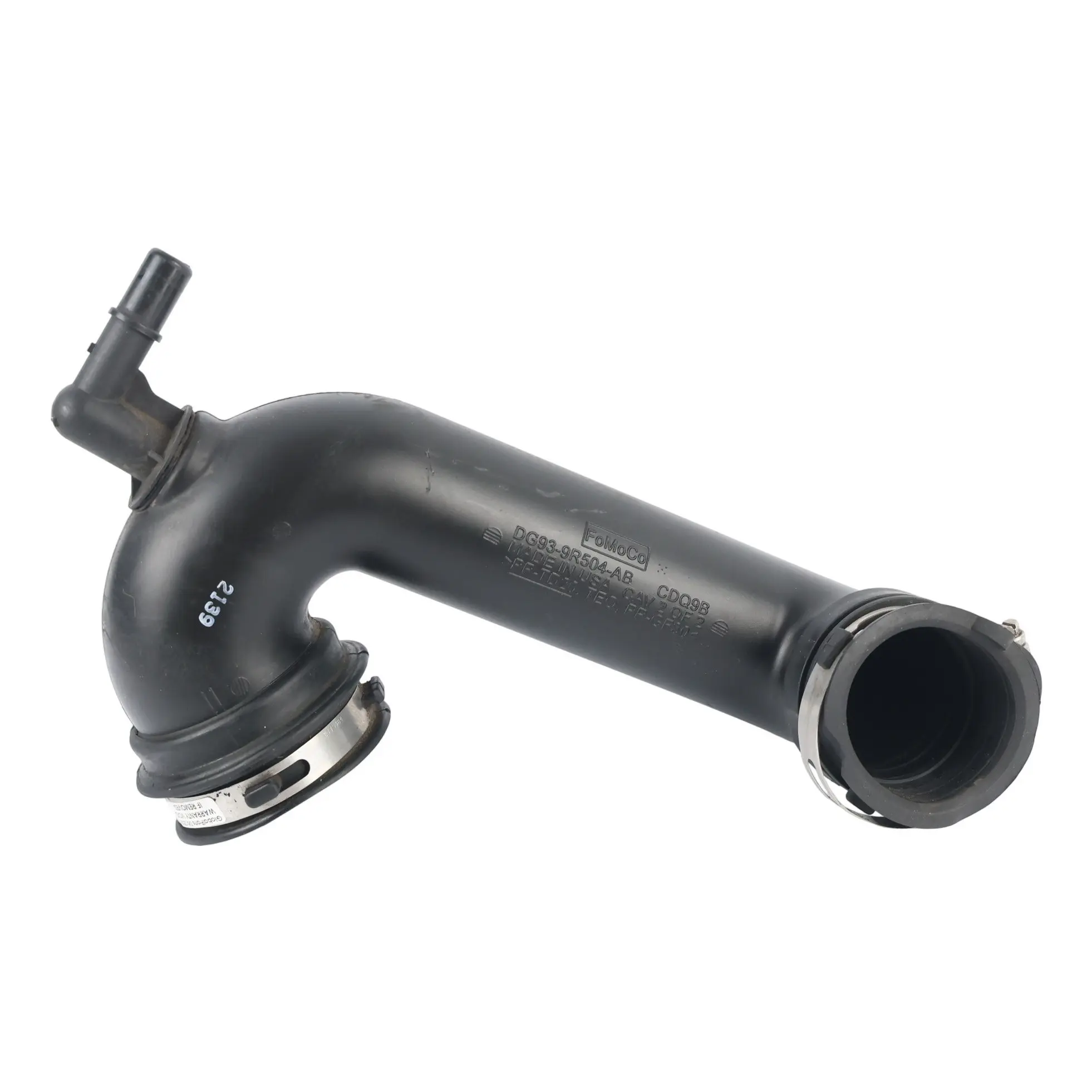 Ford Mondeo MK5 Ansaugrohr Schlauch 2.0 Duratec Hybrid DG93-9R504-AB