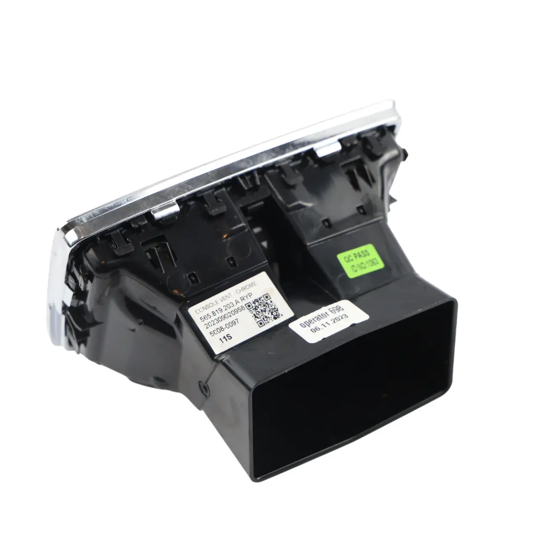 Skoda Karoq NU7 Mittelkonsole Hinten Luftausströmer Gitter - SKU 565819203A - Teilenummer 565819203A