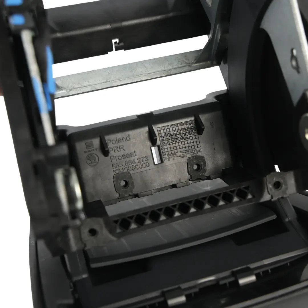Centre Console Armrest Cover Leather Black to Skoda Karoq NU7 with Part number 565864207 Skoda Karoq NU7 Centre Console Armrest Cover Leather Black - SKU 565864207 - Part number 565864207