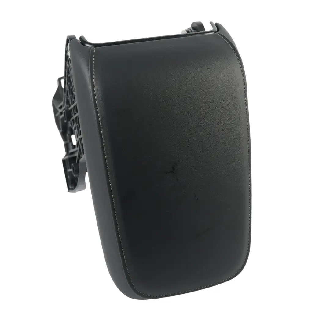 Skoda Karoq NU7 Mittelkonsole Armlehne Abdeckung Leder Schwarz - SKU 565864207 - Teilenummer 565864207