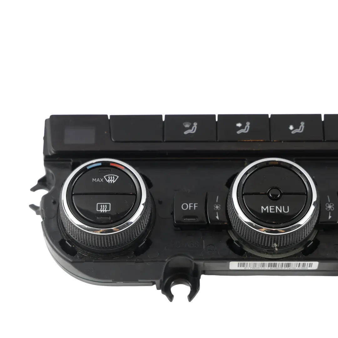 Climate Control Panel Heater A/C Controls Switch Button to Skoda Karoq with Part number 565907044DQ Skoda Karoq Climate Control Panel Heater A/C Controls Switch Button - SKU 565907044DQ - Part number 565907044DQ