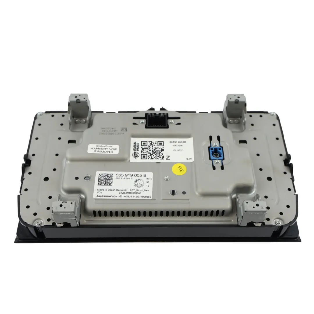Skoda Karoq Display Unit Touch Screen Control Panel 8" Dashboard - SKU 565919605B - Part number 565919605B