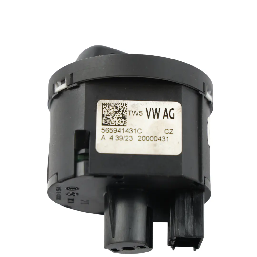 Skoda Karoq Scala Kodiaq Kamiq Headlight Fog Light Control Switch - SKU 565941431C - Part number 565941431C