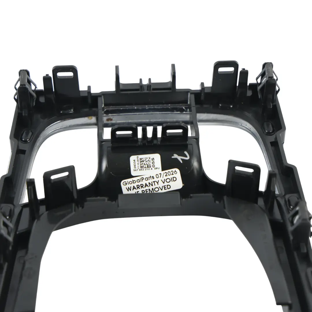 Skoda Karoq NU7 Gear Shift Selector Surround Trim Panel Cover - SKU RHD-567863212A - Part number 567863212A