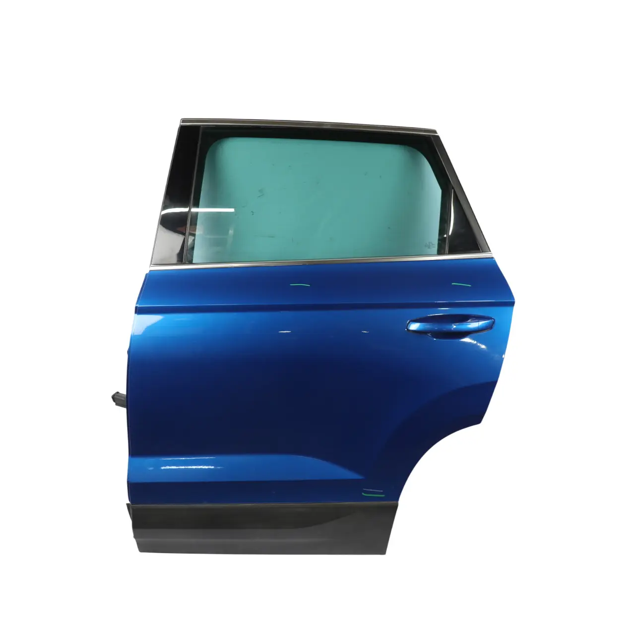 Skoda Karoq Door Rear Left N/S Covering Panel Race Blue Metallic - F5W