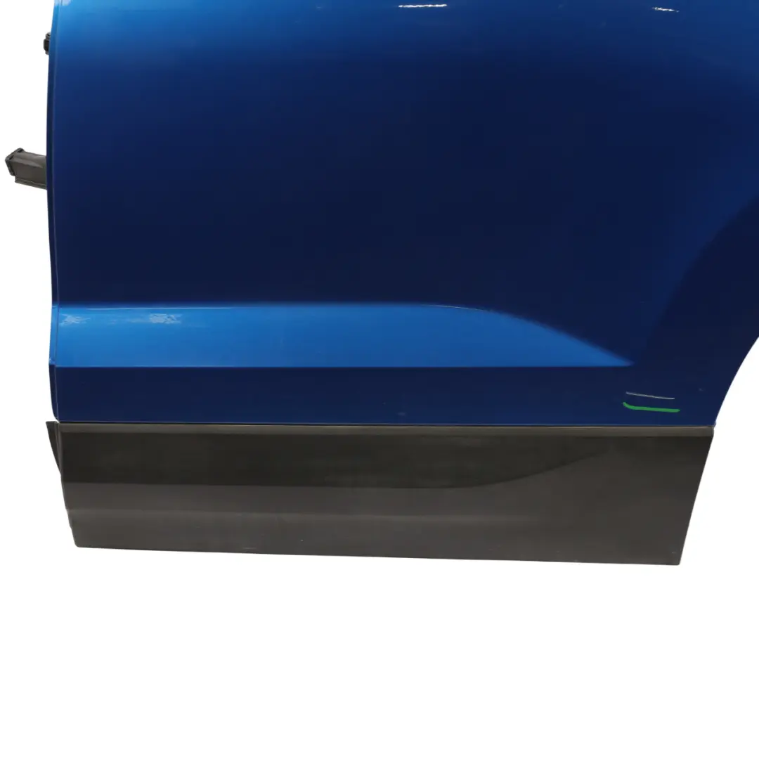 Door Rear Left N/S Covering Panel Race Blue Metallic - F5W to Skoda Karoq with Part number 575833051H Skoda Karoq Door Rear Left N/S Covering Panel Race Blue Metallic - F5W - SKU 575833051H-RAB - Part number 575833051H