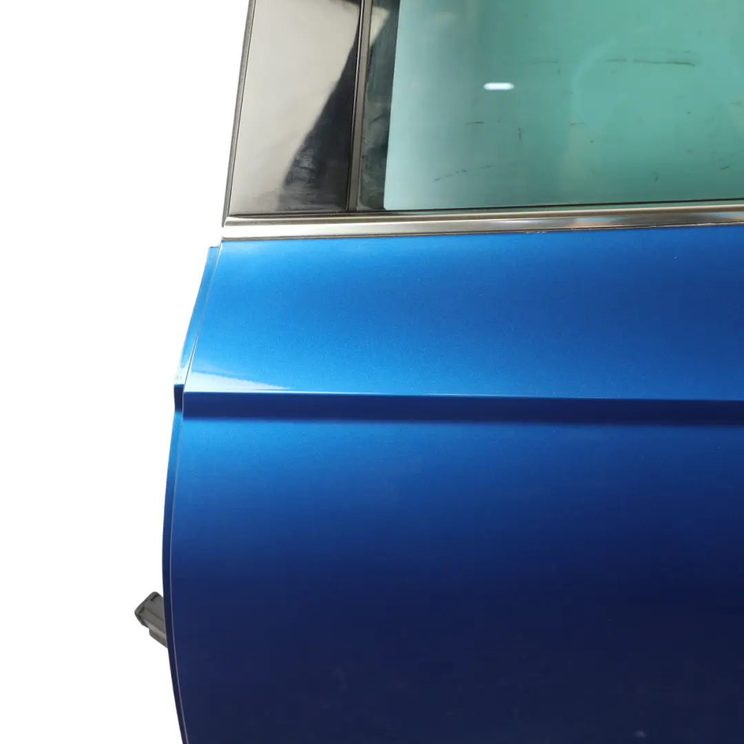 Skoda Karoq Door Rear Left N/S Covering Panel Race Blue Metallic - F5W - SKU 575833051H-RAB - Part number 575833051H