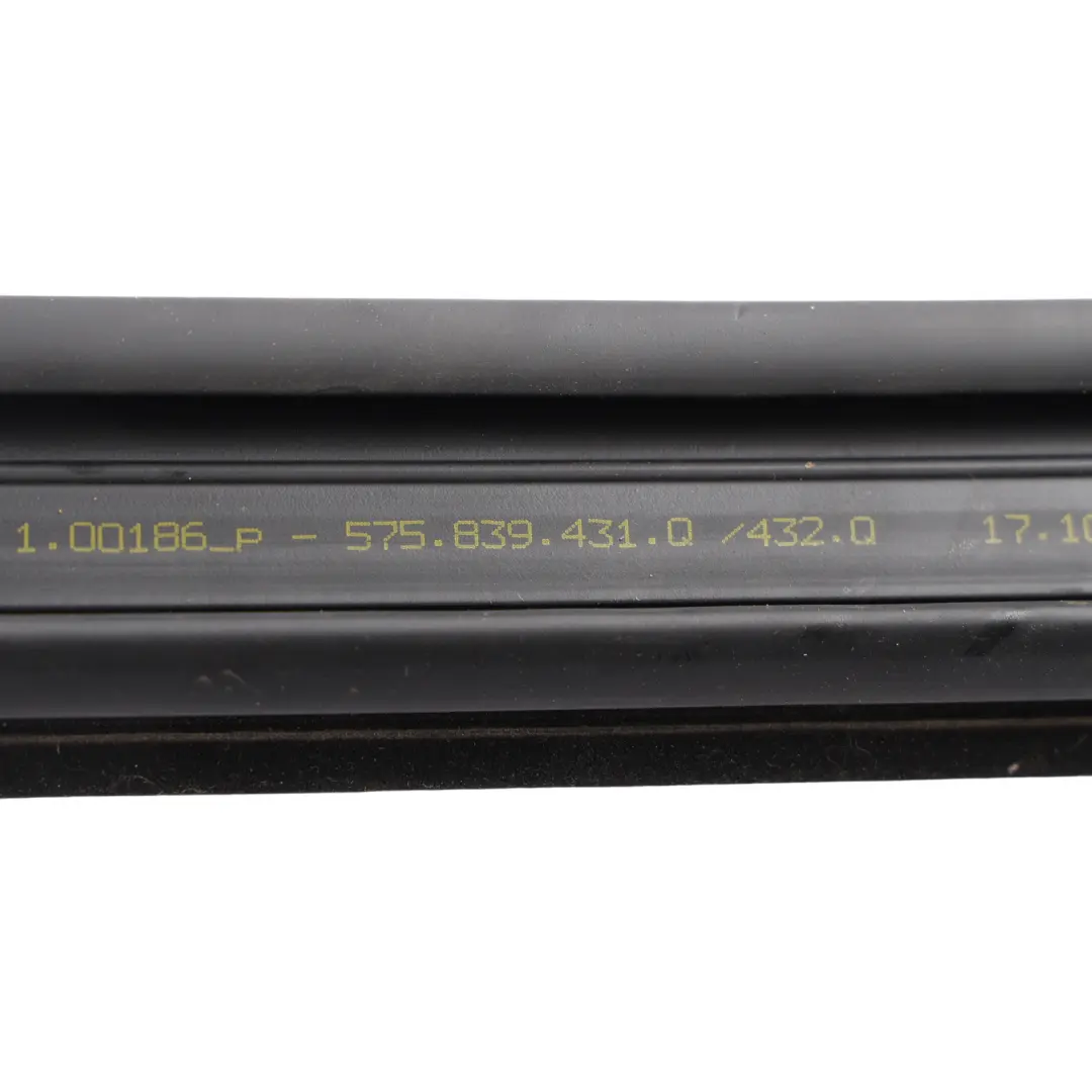 Door Window Guide Seal Rear Right O/S to Skoda Karoq Nu7 with Part number 575839432Q Skoda Karoq Nu7 Door Window Guide Seal Rear Right O/S - SKU 575839432Q - Part number 575839432Q
