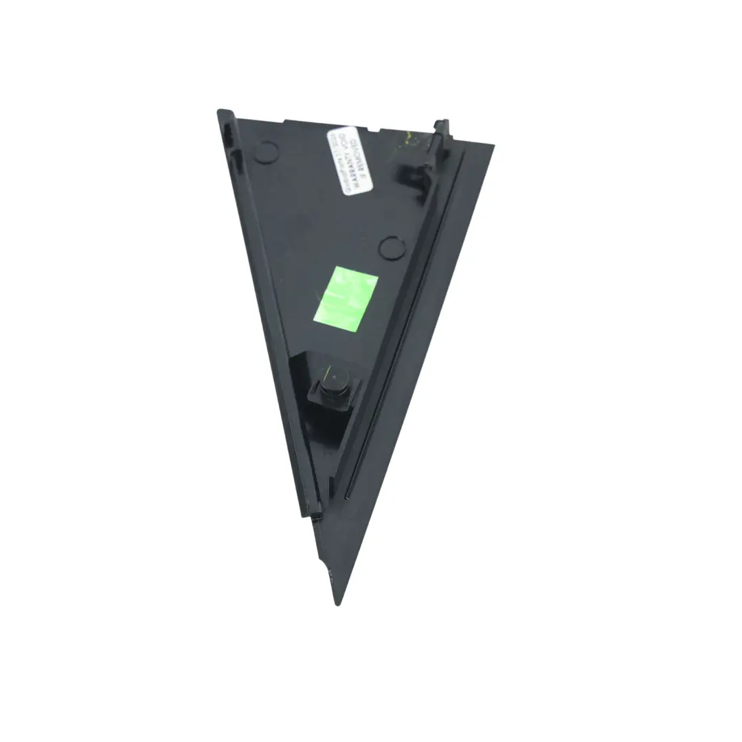 Door Triangle Trim Cover Outer Black Right O/S to Skoda Karoq NU7 Rear with Part number 575839638A Skoda Karoq NU7 Rear Door Triangle Trim Cover Outer Black Right O/S - SKU 575839638A - Part number 575839638A