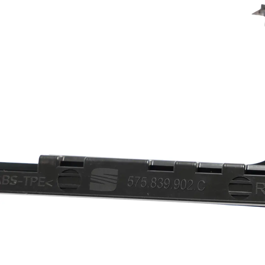 Skoda Karoq ND Seat Ateca KH Rear Door Pillar Trim Right Gloss Black - SKU 575839902C - Part number 575839902C