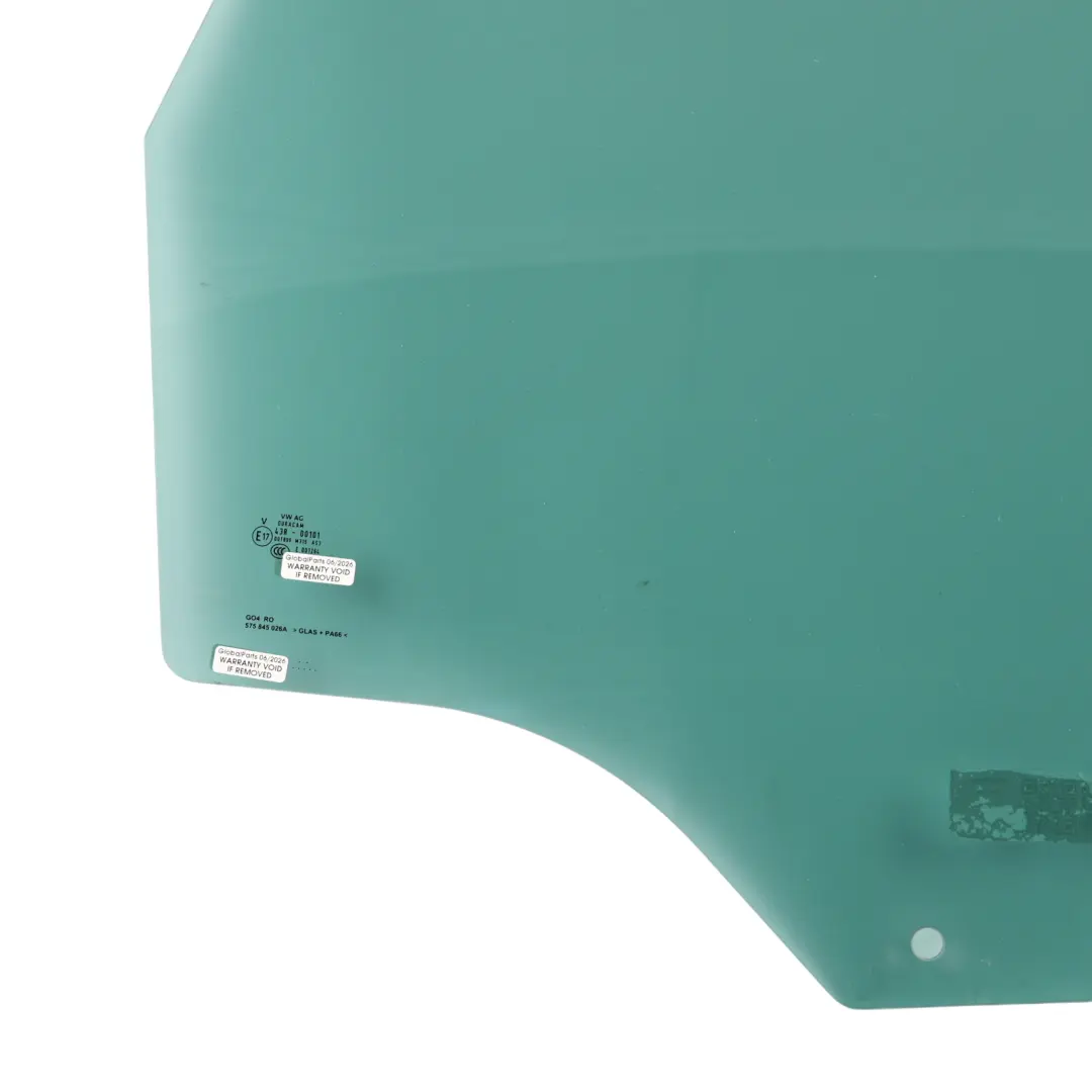Skoda Karoq Door Window Glass Glazing Rear Right O/S AS3 Tinted - SKU 575845026A - Part number 575845026A