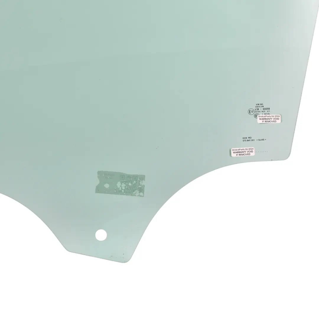 Skoda Karoq Seat Ateca Door Side Window Glass Front Left N/S AS2 - SKU 575845201 - Part number 575845201