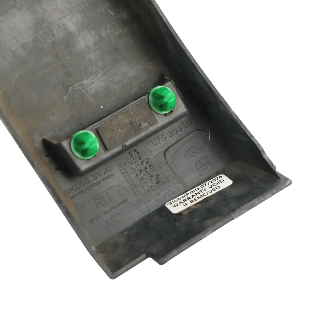 Front Sill Cover Trim Panel Moulding Right O/S to Skoda Karoq NU7 with Part number 575853072B Skoda Karoq NU7 Front Sill Cover Trim Panel Moulding Right O/S - SKU 575853072B - Part number 575853072B